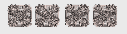 Nr.18 rosa firkant stor ramme