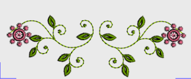 Nr.34 liten rose liten ramme