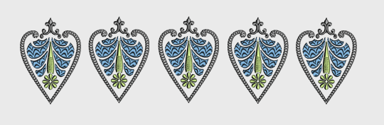 Sample nr.20 våpensjold stor ramme